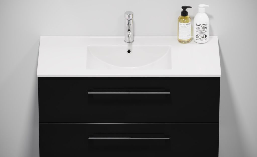 Camden glossy 90 black - Bath Deluxe Products
